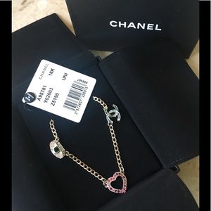 SOLD! Chanel Eye Love CC Necklace 👁❤️©©